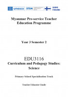 Year 3 Semester 2 Science Primary Track Teacher Educator Guide (English version)