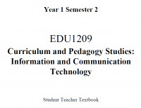 EDC Year 1 Semester 2 ICT Student Teacher Textbook (English version)