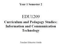 EDC Year 1 Semester 2 ICT Teacher Educator Guide (English version)
