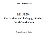 EDC Year 1 Semester 2 Local Curriculum Teacher Educator Guide (English version)