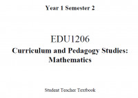 EDC Year 1 Semester 2 Mathematics Student Teacher Textbook (English version)