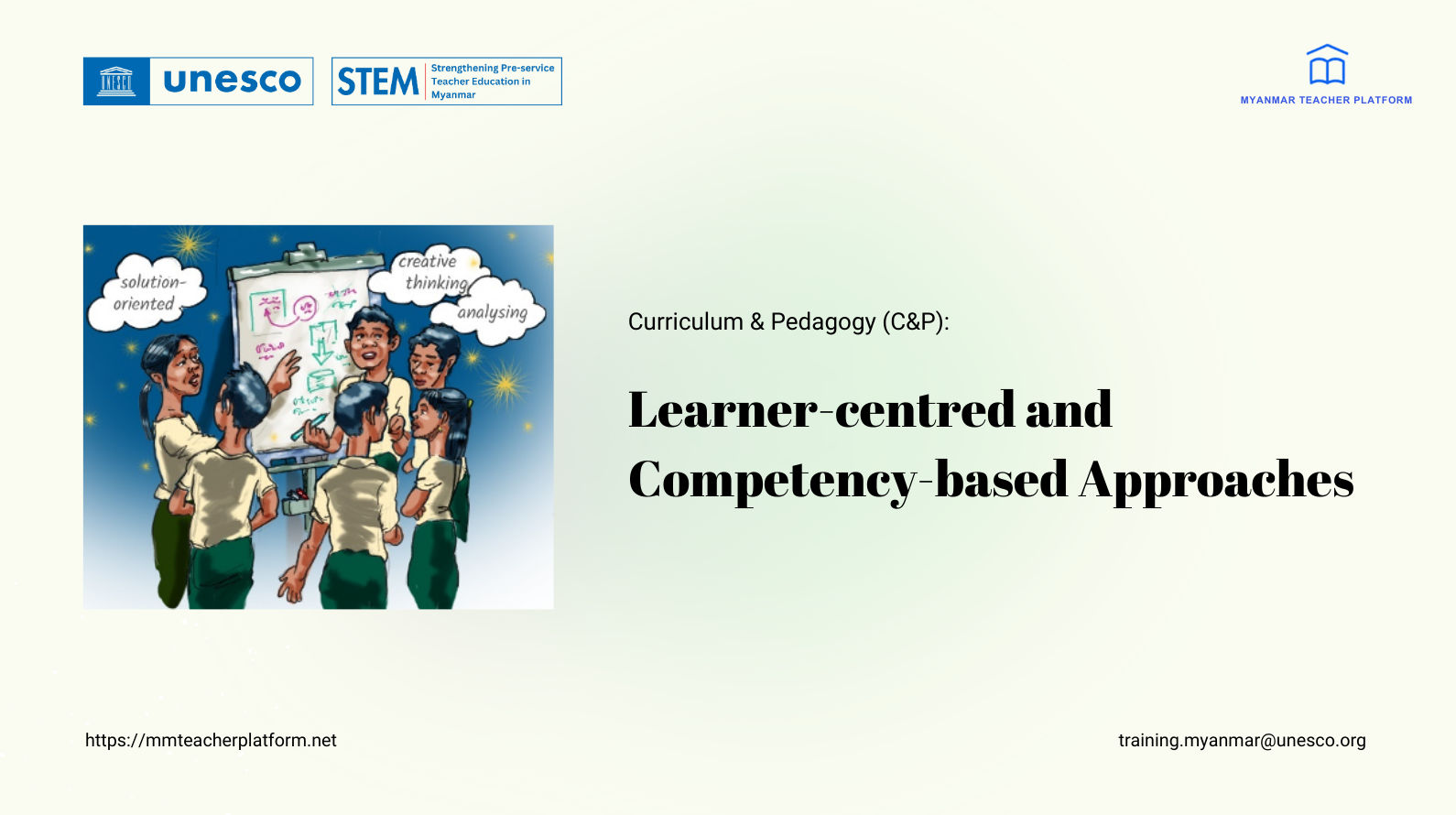 Learner-centred and Competency-based Approaches